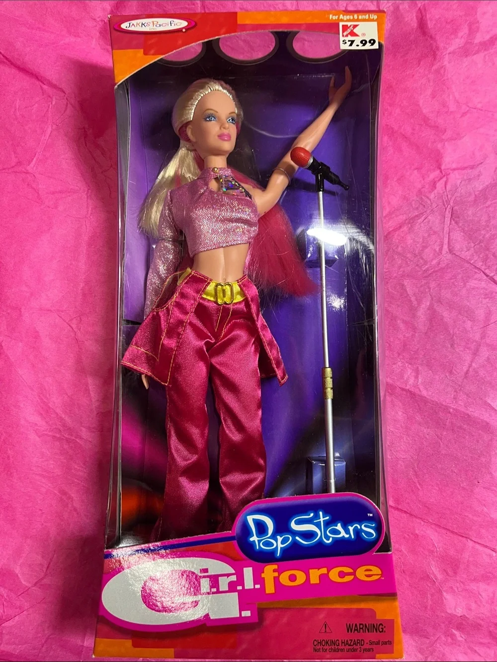 2000 Y2K G.I.R.L. Force Pop Stars Arianna Doll NRFB Super Rare